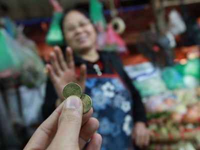 Tiền xu 'mất tích' trong tiêu dùng, vì sao? Tiền xu 'mất tích' trong tiêu dùng, vì sao?