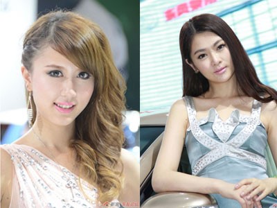 Nhan sắc hội tụ tại triển lãm xe hơi (Phần II) Nhan sắc hội tụ tại triển lãm xe hơi (Phần II)