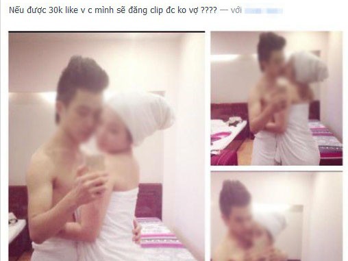 Bóc mẽ cặp đôi khoe ảnh phòng the Bóc mẽ cặp đôi khoe ảnh phòng the