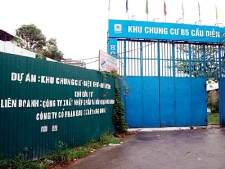 Bắt khẩn cấp nguyên TGĐ dự án B5 Cầu Diễn Bắt khẩn cấp nguyên TGĐ dự án B5 Cầu Diễn