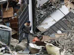 Nhật lại bị rung chuyển vì động đất 6,0 độ Richter Nhật lại bị rung chuyển vì động đất 6,0 độ Richter