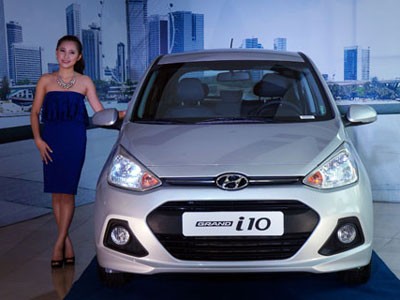 Cận cảnh xế nhỏ Hyundai Grand i10 Cận cảnh xế nhỏ Hyundai Grand i10