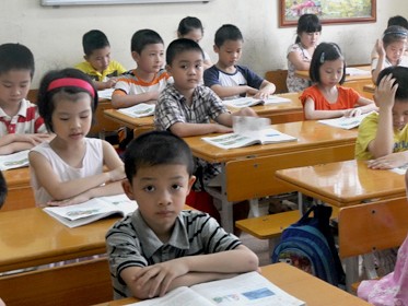 Vào lớp một như... thi hoa hậu Vào lớp một như... thi hoa hậu