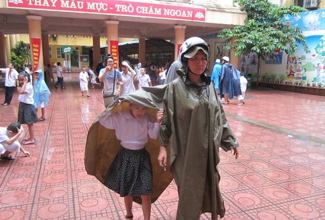 Khai giảng trong mưa vẫn rộn ràng, ý nghĩa Khai giảng trong mưa vẫn rộn ràng, ý nghĩa