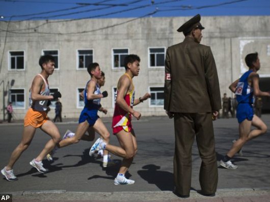 Triều Tiên tổ chức chạy marathon giữa lúc căng thẳng leo thang Triều Tiên tổ chức chạy marathon giữa lúc căng thẳng leo thang