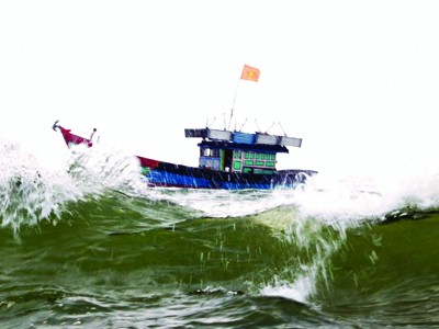 Tối nay, bão số 7 vào Quảng Ngãi-Phú Yên Tối nay, bão số 7 vào Quảng Ngãi-Phú Yên