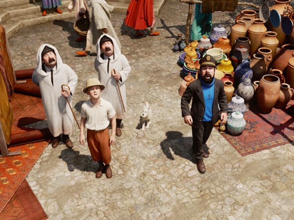 Tin Tin kiểu Steven Spielberg trở lại với bản 3D Tin Tin trở lại với hiệu ứng 3D. Ảnh: DR