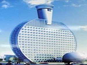Trung Quốc xây dựng khách sạn Trung Quốc xây dựng khách sạn "vợt bóng bàn"
