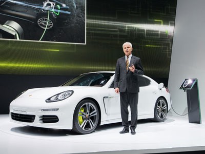Porsche Panamera S E-Hybrid xuất hiện Porsche Panamera S E-Hybrid xuất hiện