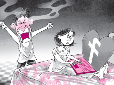 Ghen trên Facebook Ghen trên Facebook
