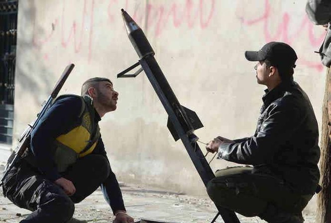 Nổ kho đạn ở biên giới Syria, 6 người chết Nổ kho đạn ở biên giới Syria, 6 người chết