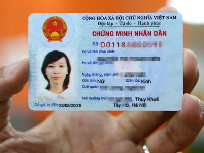 Một tháng nữa cấp Chứng minh thư kiểu mới Một tháng nữa cấp Chứng minh thư kiểu mới