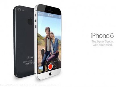 iPhone 6 Concept trên nền tảng iOS 7 mới iPhone 6 Concept trên nền tảng iOS 7 mới