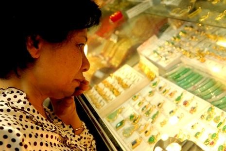 Vàng trong nước bật tăng trở lại Vàng trong nước bật tăng trở lại