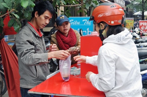 Hà Nội nở rộ cà phê lưu động Hà Nội nở rộ cà phê lưu động