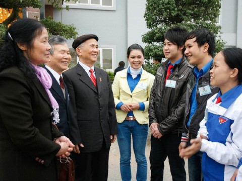 Nôi đào tạo cán bộ trẻ Cán bộ Đoàn các thời kỳ học tập tại Học viện TTN. Ảnh: B.Đ