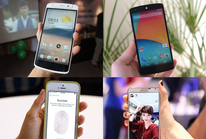 Những smartphone 'hot' nhất năm 2013 Những smartphone 'hot' nhất năm 2013