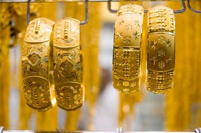 Vàng tăng lên mức cao nhất trong tuần Vàng tăng lên mức cao nhất trong tuần