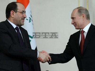 Nga-Iraq phản đối can thiệp từ bên ngoài vào Syria Nga-Iraq phản đối can thiệp từ bên ngoài vào Syria