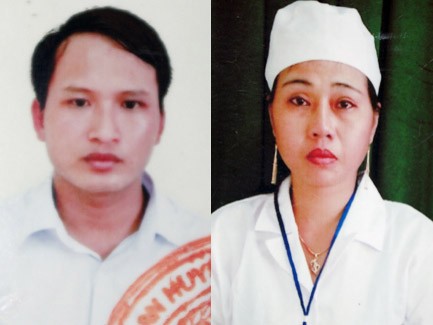 Thuê 'vợ giả' lừa bán căn hộ chung cư Đối tượng Trần Cao Sơn cùng “vợ giả” Hiếu