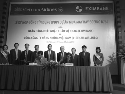 Ký hợp đồng tín dụng DA mua Boeing 787 Ký hợp đồng tín dụng DA mua Boeing 787