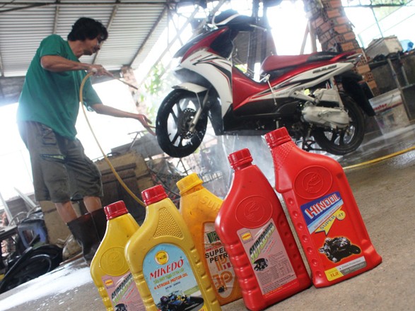 Nhớt thải lên đời Nhớt thải lên đời