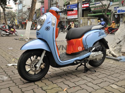 Xe Honda Scoopy về Việt Nam giá 60 triệu Xe Honda Scoopy về Việt Nam giá 60 triệu