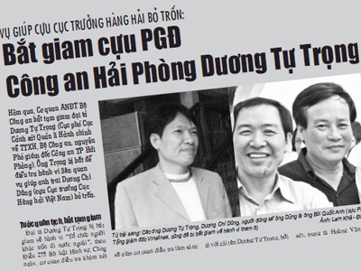 Vụ ông Dương Chí Dũng: Lụy một chữ tình Vụ ông Dương Chí Dũng: Lụy một chữ tình