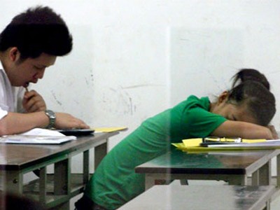 Một ngày ‘chạy sô’ của học sinh lớp 9 Một ngày ‘chạy sô’ của học sinh lớp 9