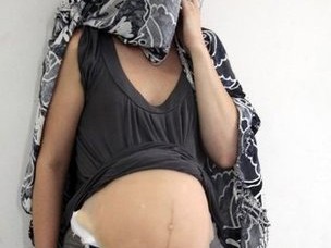 Giả có bầu để vận chuyển 2kg ma túy Giả có bầu để vận chuyển 2kg ma túy
