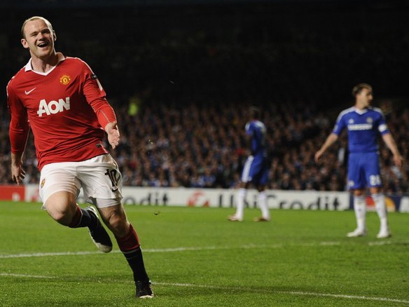 Rooney quật đổ Chelsea Rooney quật đổ Chelsea