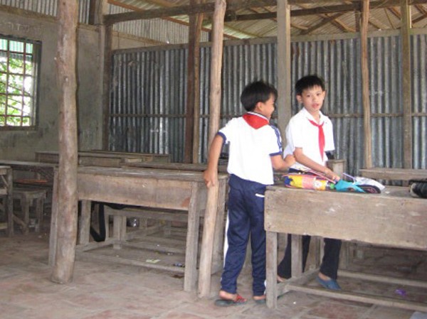 Nhiều trường học sợ sập Nhiều trường học sợ sập