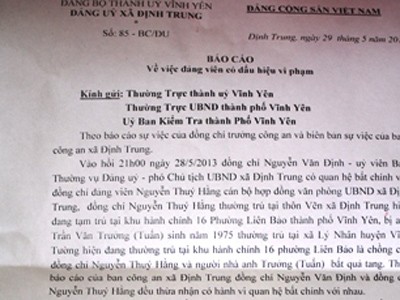 Bắt tại trận Phó Chủ tịch xã tòm tem nữ nhân viên Bắt tại trận Phó Chủ tịch xã tòm tem nữ nhân viên