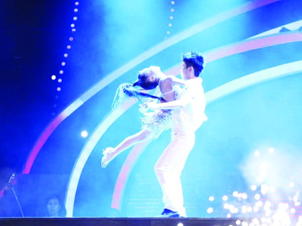 Bất ngờ và không bất ngờ Việt Nam’s Got Talent Tiết mục khiêu vũ mang thông điệp bảo vệ hòa bình đem lại cho Đăng Quân- Bảo Ngọc ngôi vị quán quân của Got Talent Việt mùa đầu tiên Ảnh: Ân Nguyễn.