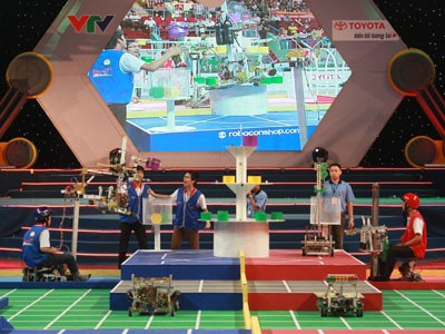 Ngày thứ ba thi Robocon: Không ổn định Ngày thứ ba thi Robocon: Không ổn định