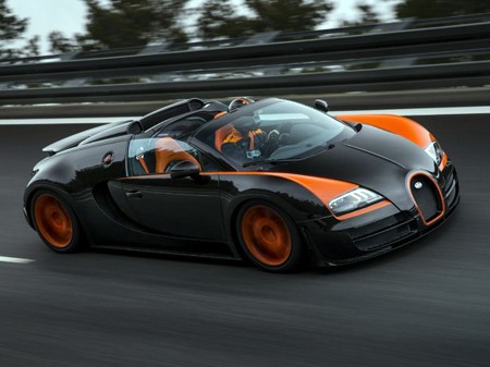 Xem siêu ‘mui trần’ Bugatti Veyron lập kỷ lục Xem siêu ‘mui trần’ Bugatti Veyron lập kỷ lục