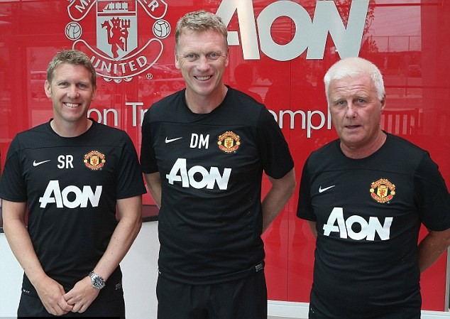 Ngày đầu đi làm của Moyes tại M.U Ngày đầu đi làm của Moyes tại M.U