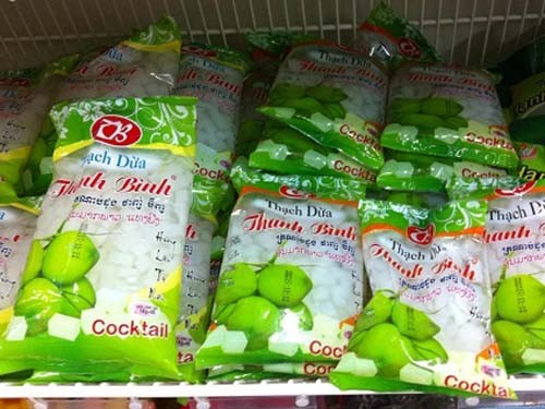 Bộ Y tế xác minh vụ thạch dừa dai như ni lông Bộ Y tế xác minh vụ thạch dừa dai như ni lông