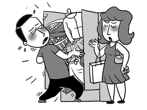 Làm sao để cô ấy dứt cơn nghiện mua sắm Làm sao để cô ấy dứt cơn nghiện mua sắm