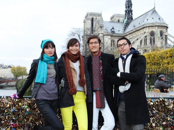 Trai xinh, gái đẹp Next Top choáng ngợp trước Paris hoa lệ Trai xinh, gái đẹp Next Top choáng ngợp trước Paris hoa lệ