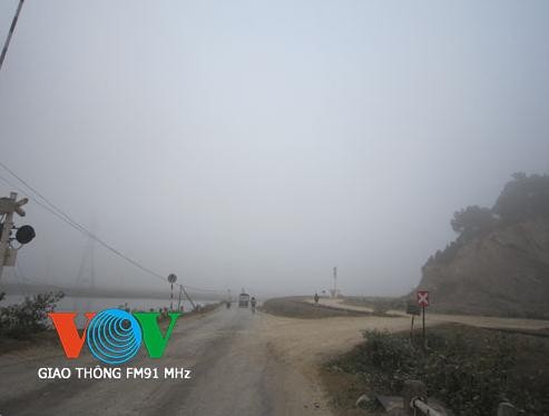 Nghệ An: Nhiều tuyến quốc lộ chìm trong sương mù Nghệ An: Nhiều tuyến quốc lộ chìm trong sương mù