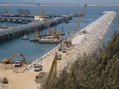 Khởi công cảng biển lớn nhất miền Bắc Khởi công cảng biển lớn nhất miền Bắc