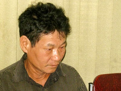 Cụ bà 86 tuổi bị hiếp dâm Đối tượng Đặng Ngọc Hòa tại cơ quan công an