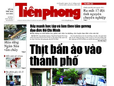 Tiền Phong nhật báo hôm nay có gì đáng chú ý? Tiền Phong nhật báo hôm nay có gì đáng chú ý?