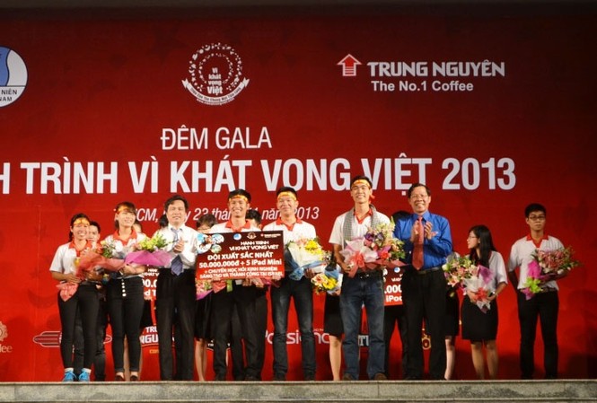 Tổng kết Hành trình Vì khát vọng Việt lần II- 2013 Đội ĐH Nông nghiệp Hà Nội giành giải nhất
