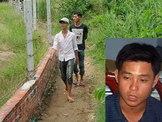 Bắt nghi can cướp rồi hiếp nạn nhân Lâm Văn Dương (ảnh nhỏ). Những đoạn đường vắng nơi nghi can khống chế nạn nhân cướp tài sản và giở trò thú tính