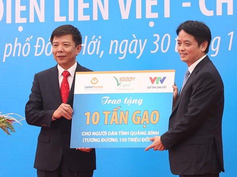Ngân hàng chung sức cùng miền Trung Ngân hàng chung sức cùng miền Trung