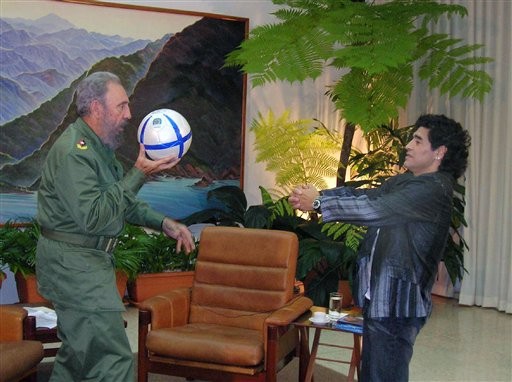 Maradona : Maradona và Fidel Castro
