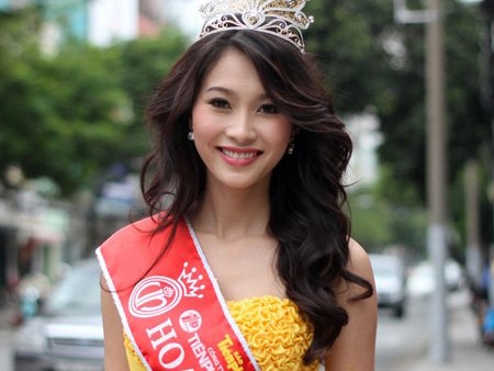 Hoa hậu Thu Thảo làm Sứ giả Chim Én Hoa hậu Thu Thảo làm Sứ giả Chim Én