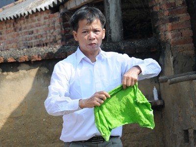 Điều tra viên vụ '10 năm tù oan' phải viết tường trình Ông Nguyễn Thanh Chấn. Ảnh: Tuấn Nguyễn